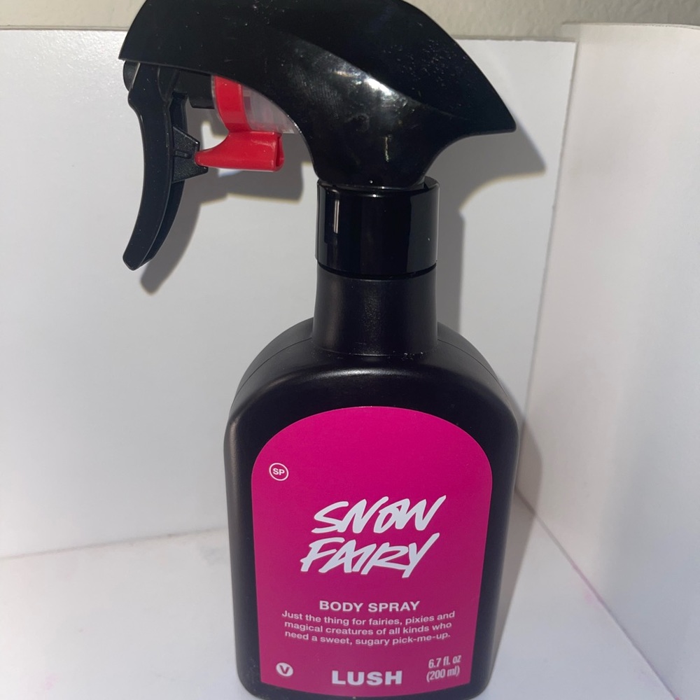 Lush snow fairy body spray